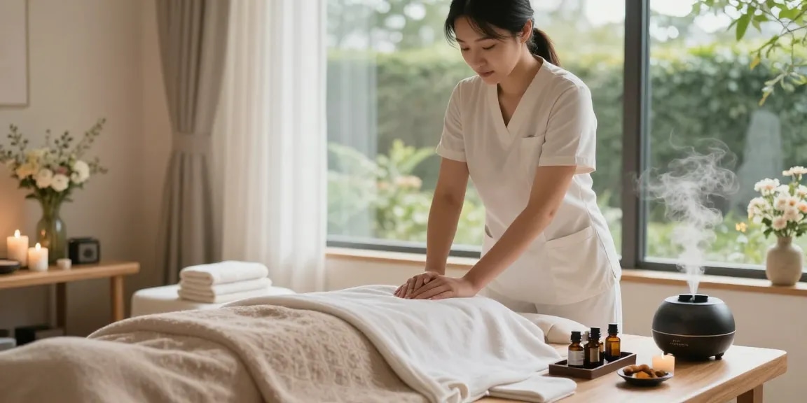 Experience ultimate peace with 평촌출장안마 in a serene wellness spa setting.