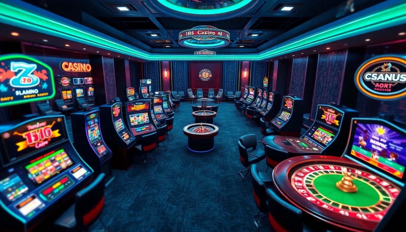 Experience luxury gaming at 69vn.gb.net with vibrant casino tables and exciting slot machines.
