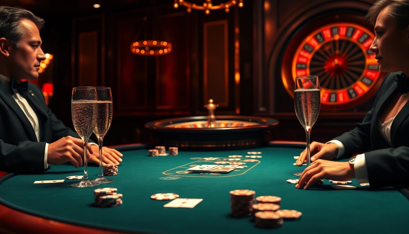 Experience the thrill of high-stakes poker at i9bet2h club with luxurious gaming elements.
