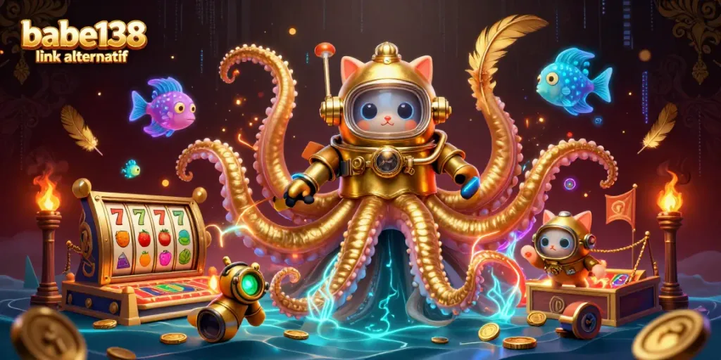 Permainan slot seru di babe138 link alternatif, dilengkapi monster laut dan elemen menarik.
