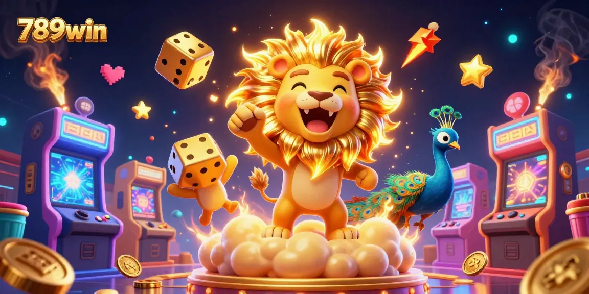 Experience thrilling gaming at 789win with vibrant casino elements and dynamic visuals.