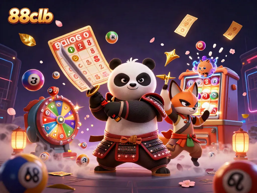 Engage with exciting 88clb gaming features featuring dynamic characters and vibrant casino elements.
