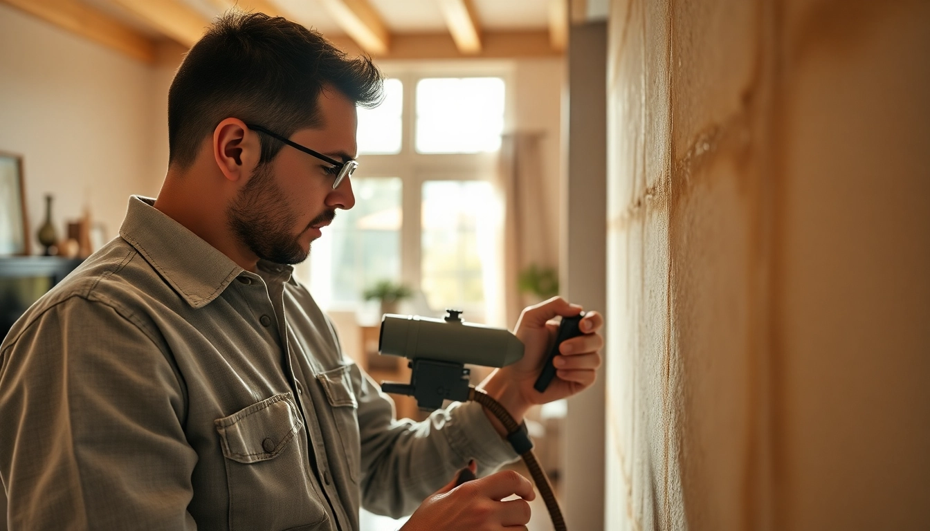 Evaluate spray foam mortgage problems with a professional technician inspecting insulation.