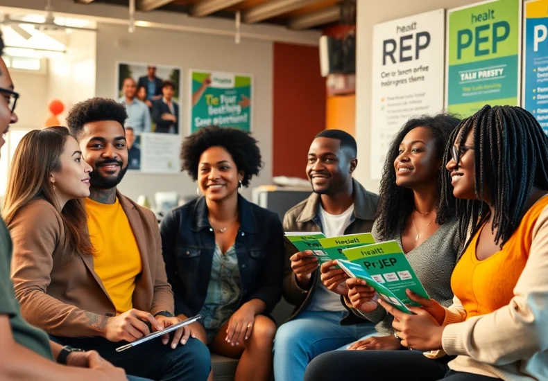 Engage in informative talks about HIV prevention with resources from https://talkprep.org/ in a vibrant community setting.