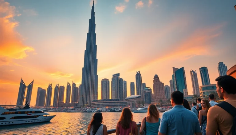 Experience breathtaking views while exploring Dubai's vibrant skyline during travel to Dubai.