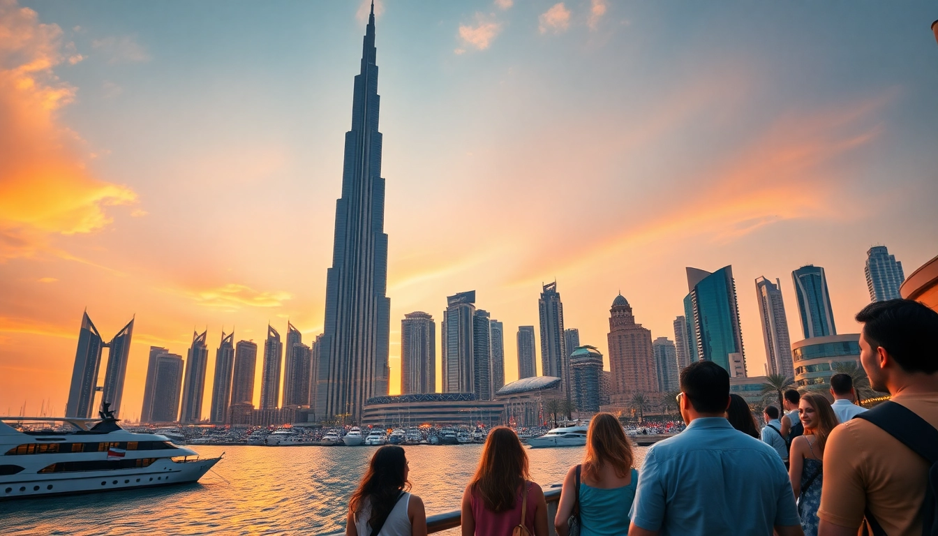 Experience breathtaking views while exploring Dubai's vibrant skyline during travel to Dubai.