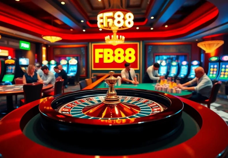 Experience the thrill of Đăng Ký FB88 with players enjoying exciting casino games.