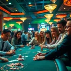 Engaging casino scene with diverse players at https://thabetiger.com/ showcasing excitement and thrill.