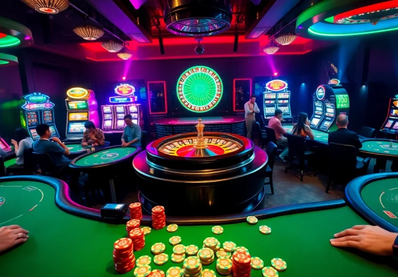Experience the thrill of gambling at https://rr888.video/: players at a poker table immersed in strategy and excitement.