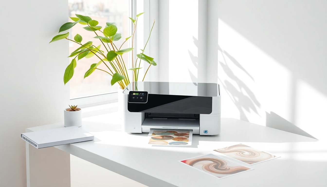 Print vibrant images with an inkjet printer designed for home offices.
