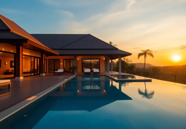 Enhance villas property management services with stunning images of rentals in Phuket.