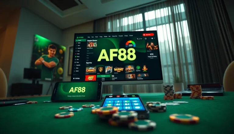 Experience AF88's innovative online gambling platform with vibrant gaming options.
