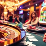 Experience the excitement of gambling at https://32win.cool/ with colorful chips and a vibrant roulette wheel.
