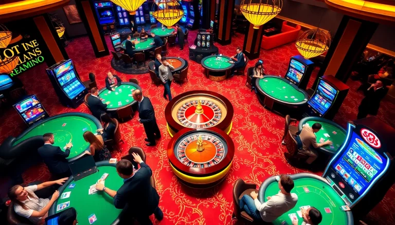 Experience the thrill of s8 bet with players engaging at luxurious casino tables.