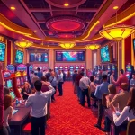 Experience the thrill of moonbarguy in an exciting casino scene filled with vibrant energy.