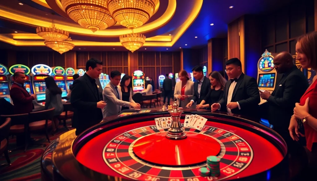 Experience high-stakes action at https://jun88buzz.info/ with poker chips and roulette tables.