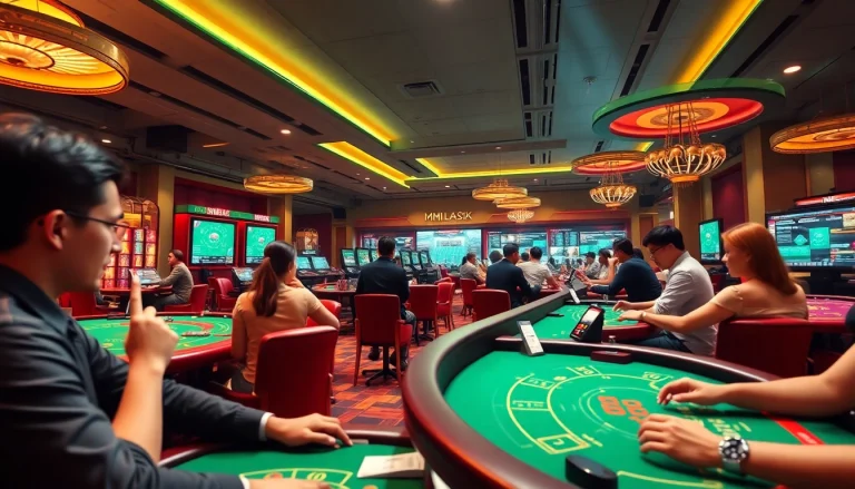 Experience thrilling online games at MM88 agency with vibrant casino and betting environments