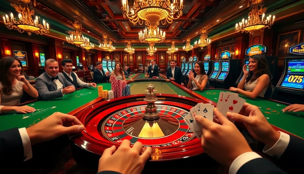 Experience high-stakes action at https://hi88.wedding/ with vibrant casino tables and exciting gamers.