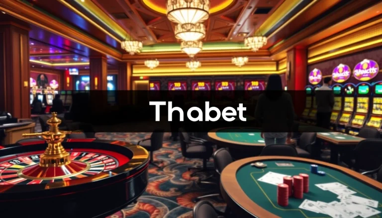 Experience the thrill of high-stakes gaming at Thabet Casino with immersive tables and roulette wheels.