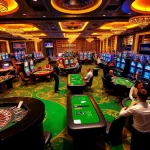 Players enjoying the thrill of high-stakes gambling at https://soibet.vision/, showcasing excitement and luxury.