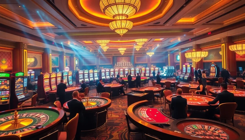 Experience the excitement at dn88 casino with vibrant gaming tables and live dealers.