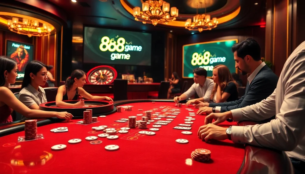 Exciting Blackjack table at 88i game featuring vibrant cards and chips in play.
