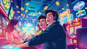 Exciting gaming environment showcasing PS99's interactive online casino and sports betting experience.