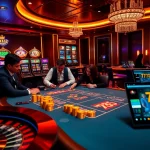 Experience the thrill of winning strategies at 79King's luxurious casino setting.
