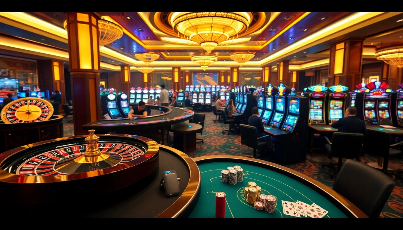 Experience the excitement at GG88 with vibrant gaming tables and dynamic players.