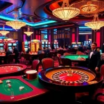 Experience the excitement at FB88 with high-stakes players enjoying classic games in a vibrant casino setting.