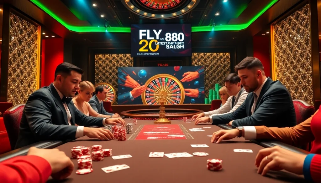 Experience the excitement of FLY 88 casino with vibrant poker games and thrilling promotions.