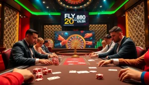 Experience the excitement of FLY 88 casino with vibrant poker games and thrilling promotions.