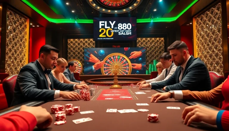Experience the excitement of FLY 88 casino with vibrant poker games and thrilling promotions.