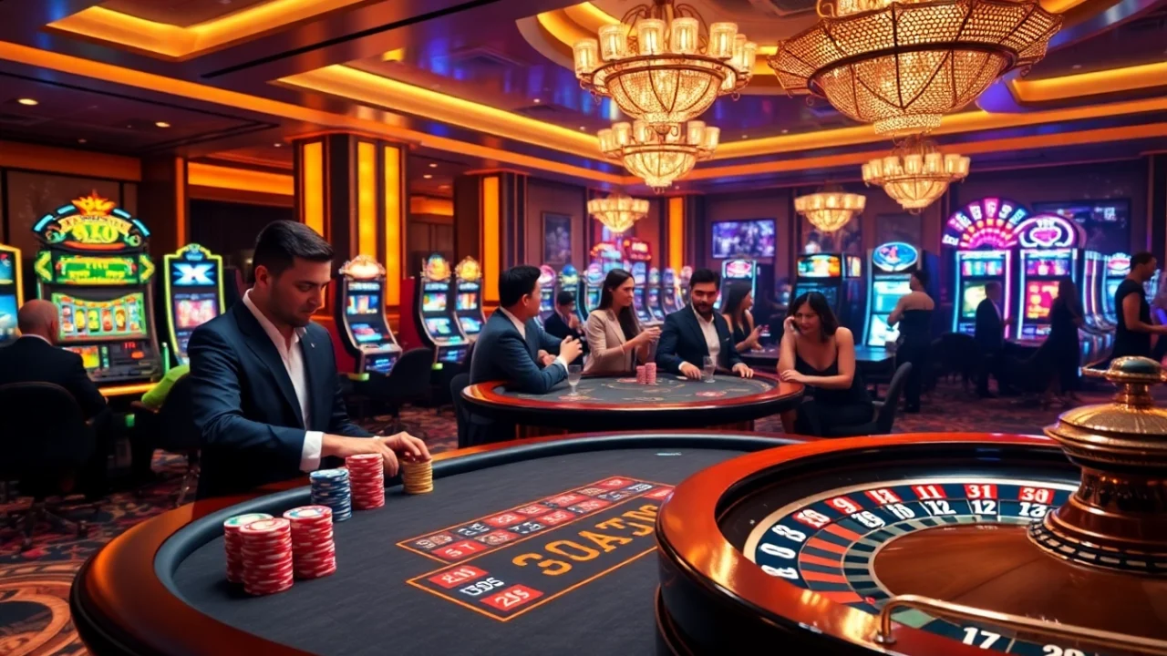 Experience the excitement at https://go88.fast/ with colorful poker chips and vibrant casino games.