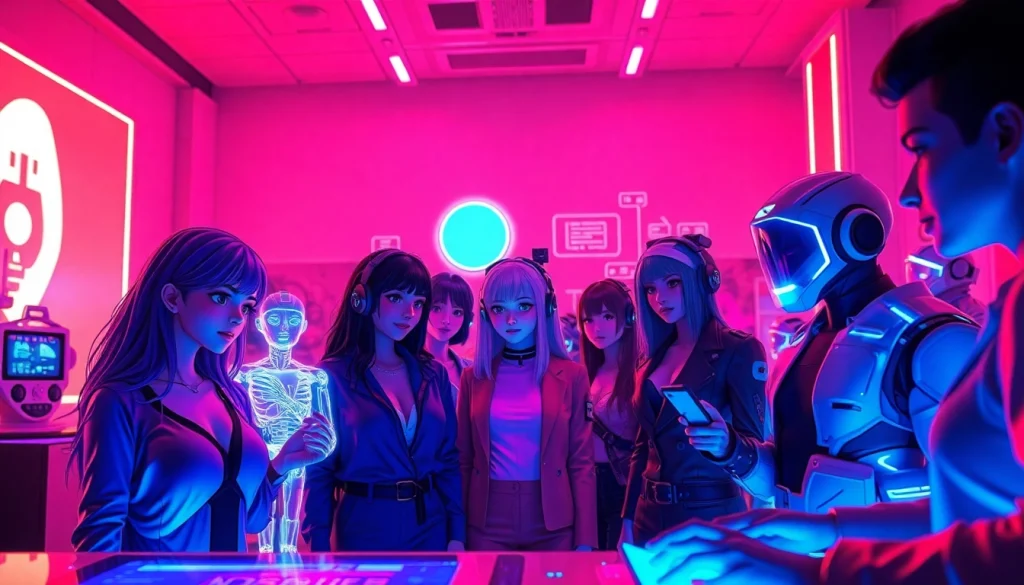 Engaging NSFW AI interactions in a vibrant digital landscape.