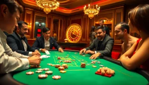 Play poker with excitement at vvvwin's luxurious casino table, vibrant with chips and cards.