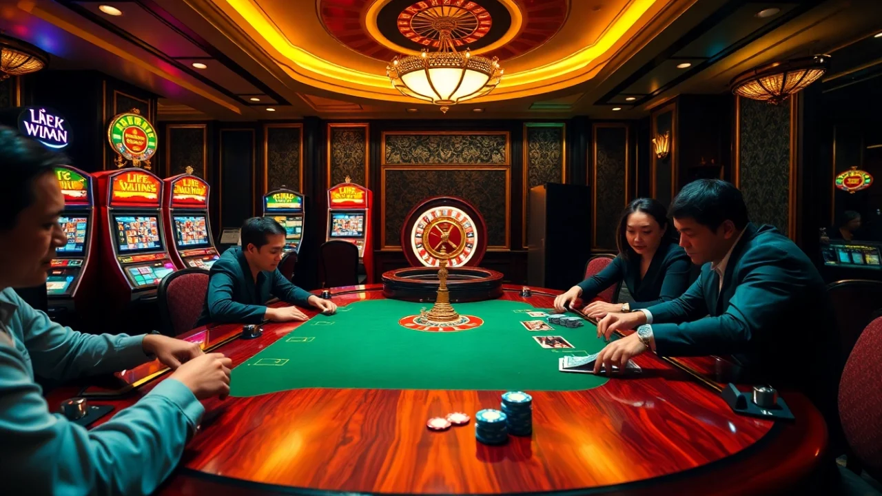Experience the excitement of trang chu luckywin with vibrant casino games and thrilling betting.